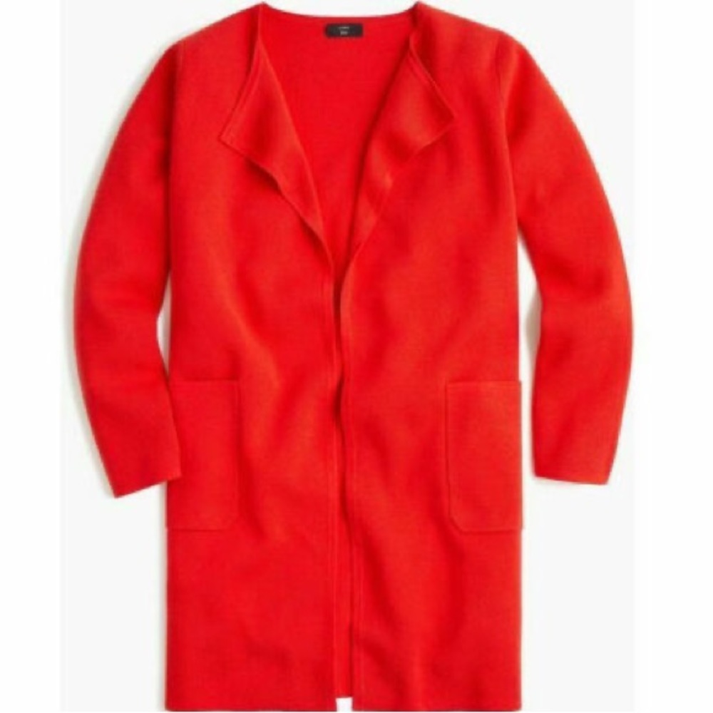 🆕 NWOT J.Crew Juliette Sweater Sz M Cerise Color